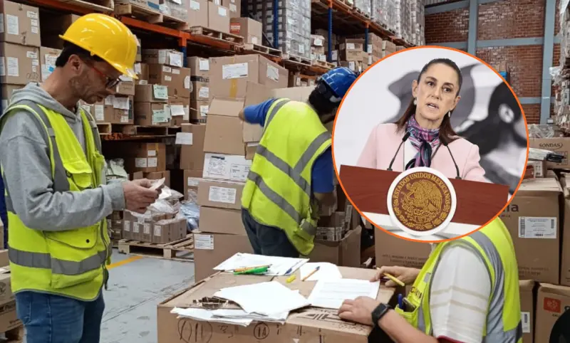 Tras reclamo por falta de medicinas en Hidalgo, a distancia Sheinbaum supervisa abasto