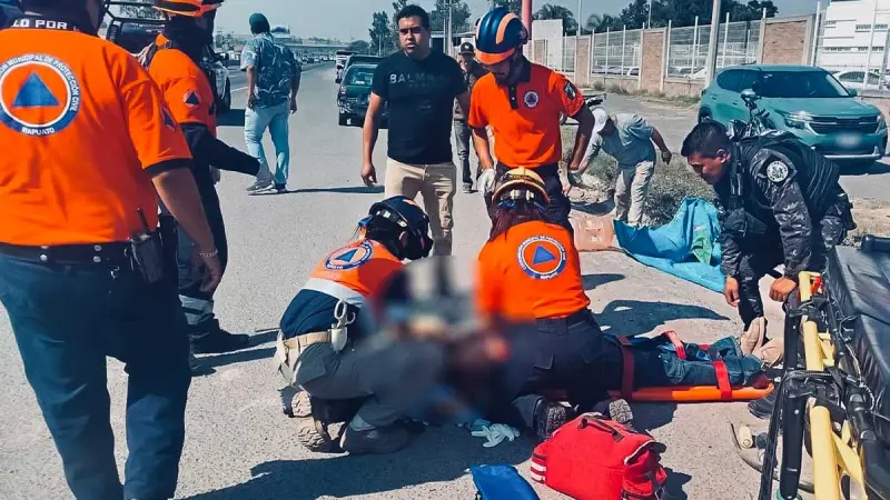 Fatal choque y volcadura en la carretera Irapuato-Silao deja un muerto y 3 heridos
