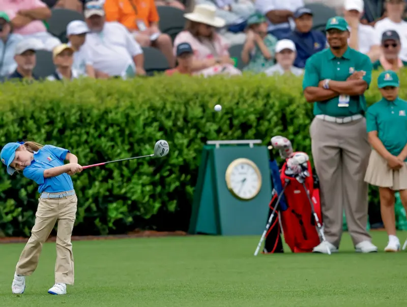 Scheffler llega al Masters con toda la familia