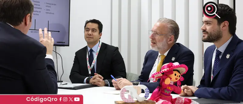 Destaca Marco Del Prete más inversiones en gira por Alemania