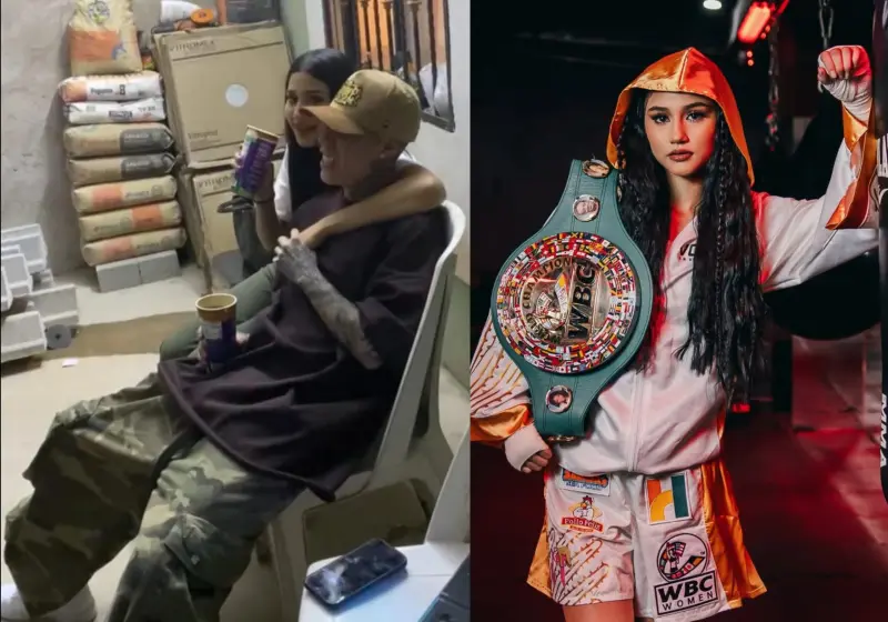 Santa Fe Klan tendría romance con boxeadora mexicana; así fueron captados