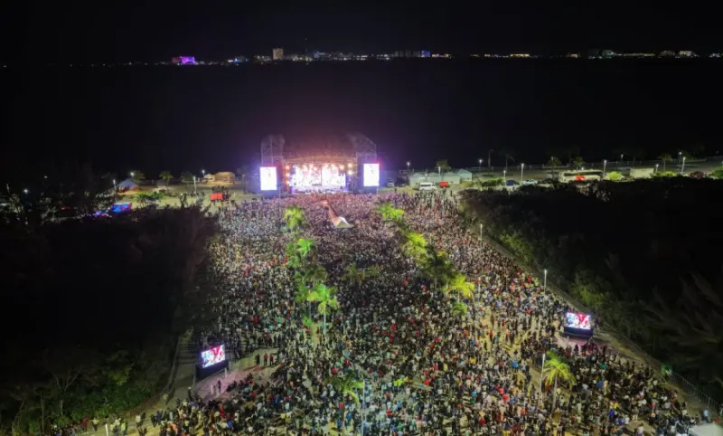 Anuncian concierto de Los Ángeles Azules en Cancún