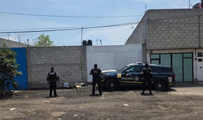 Recupera SSEM auto robado en Huehuetoca y catean predio en Ecatepec 