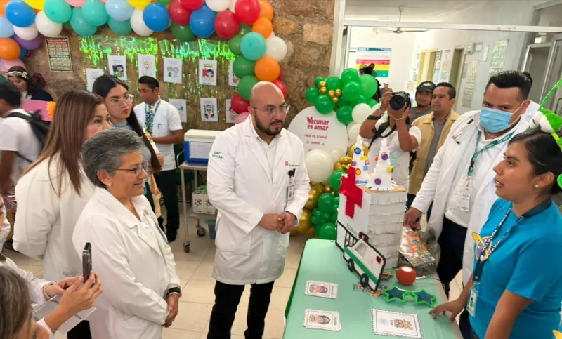 Con prevención y juguetes celebran a la niñez en el IMSS Yucatán