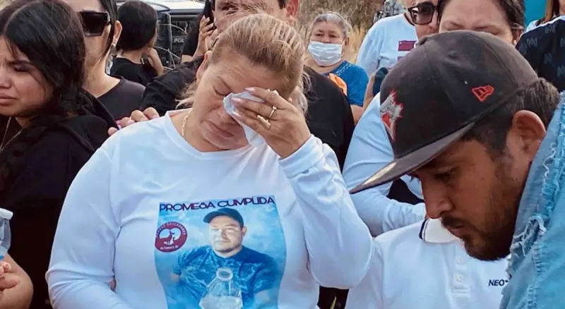 Ceci Flores se despide de su hijo: Madres Buscadoras le acompañan en último adiós