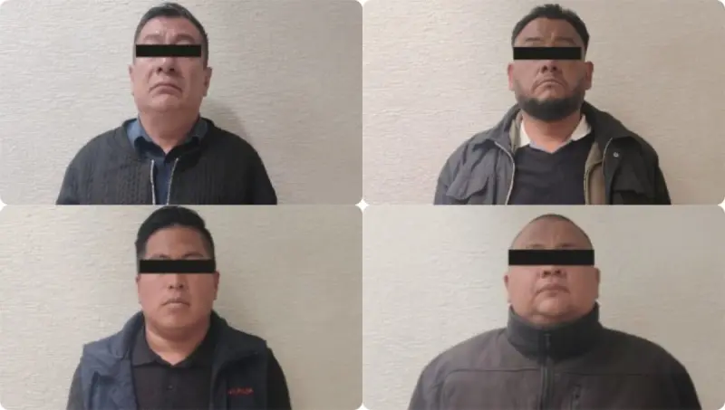 Detienen banda dedicada al robo de transporte de carga y secuestro en Edomex; un joven fue rescatado