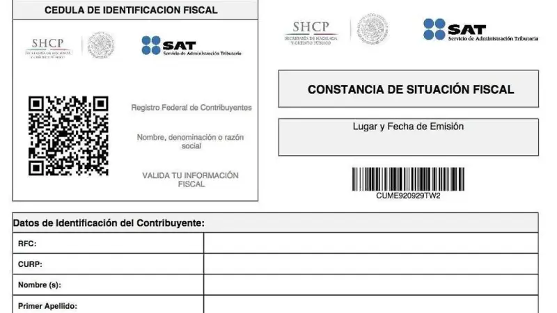 ¿La Constancia de Situación Fiscal es obligatoria para poder facturar?... esto dice el SAT