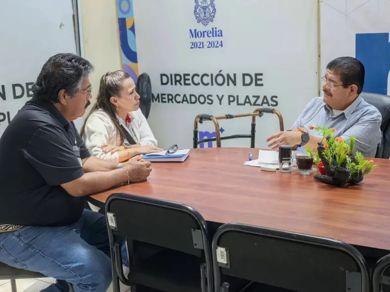 Comercio ambulante baja 62% en plaza Capuchinas de Morelia