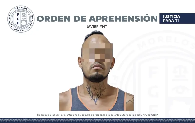 Capturan a presunto feminicida de comandanta de Jiutepec