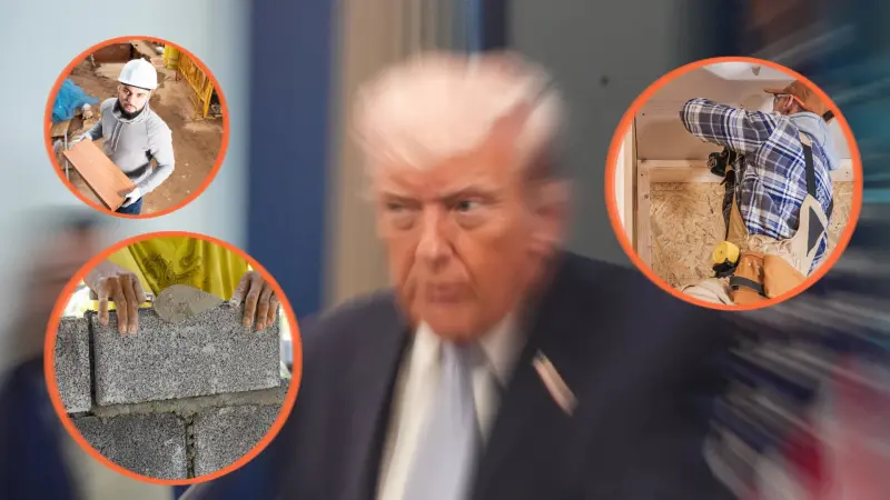 Estados Unidos no encuentra suficientes trabajadores para la construcción y está ofreciendo sueldos de hasta 1.6 millones de pesos al año, pero miles de vacantes siguen abiertas mientras crece la oportunidad para quienes buscan empleo bien pagado sin carr