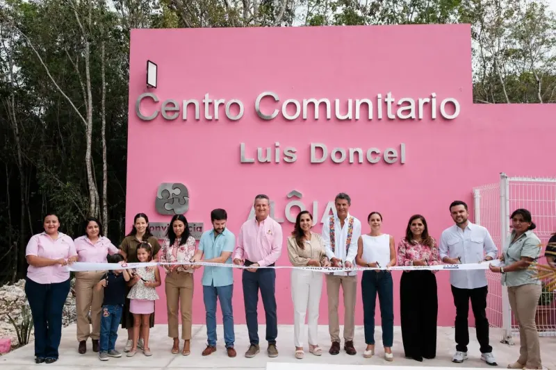Inaugura Mara Lezama centro comunitario para fortalecer la paz en Cancún