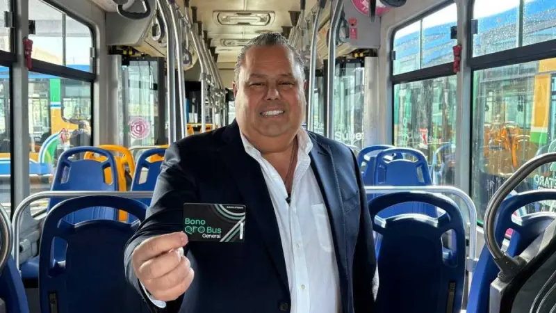 Más de mil 400 usuarios ya cuentan con la Tarjeta Bono Qrobus: Gerardo Cuanalo
