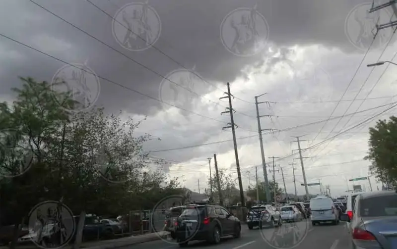 Se registran lluvias en algunos sectores de la ciudad