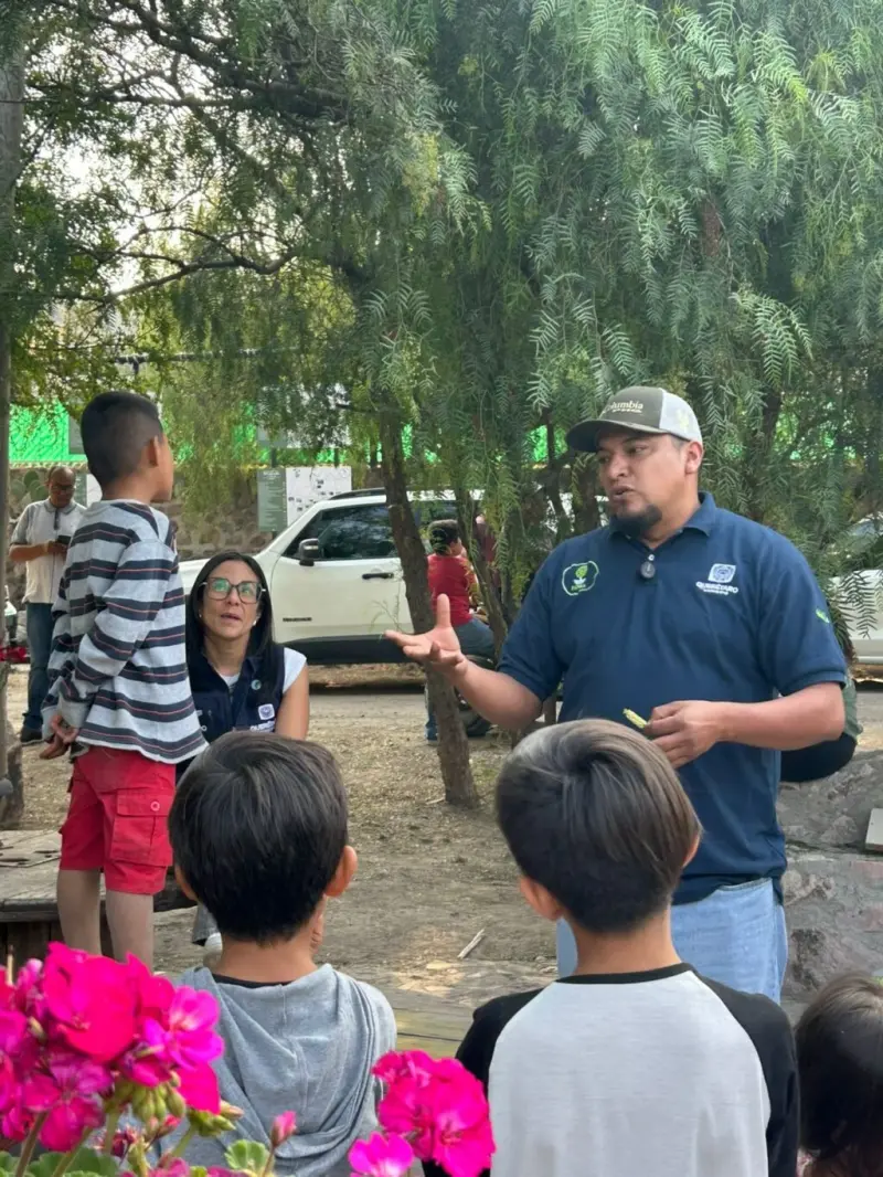 Impulsan educación ambiental con programa “Entornos que Respiran” en Querétaro