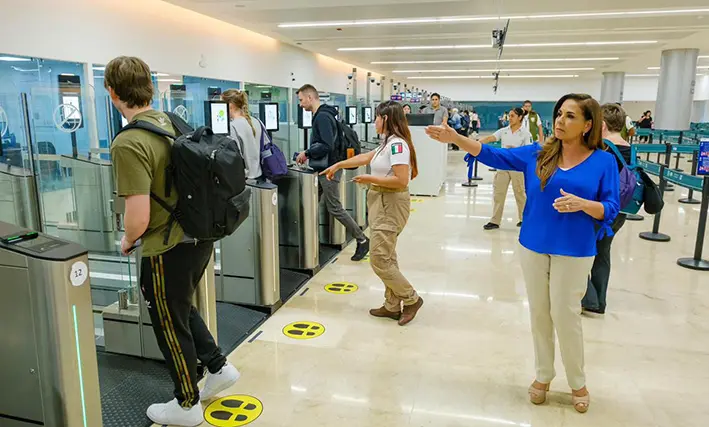 Pisa Cancún el acelerador en entrada de turistas
