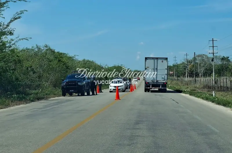 Inusual movimiento policiaco en Tizimín: ¿Qué pasó?