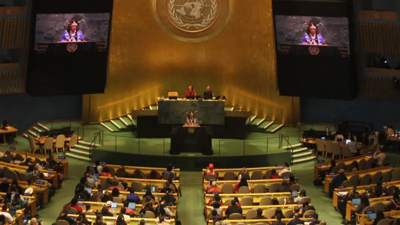 Elevan pueblos indígenas su voz por la salud en la ONU