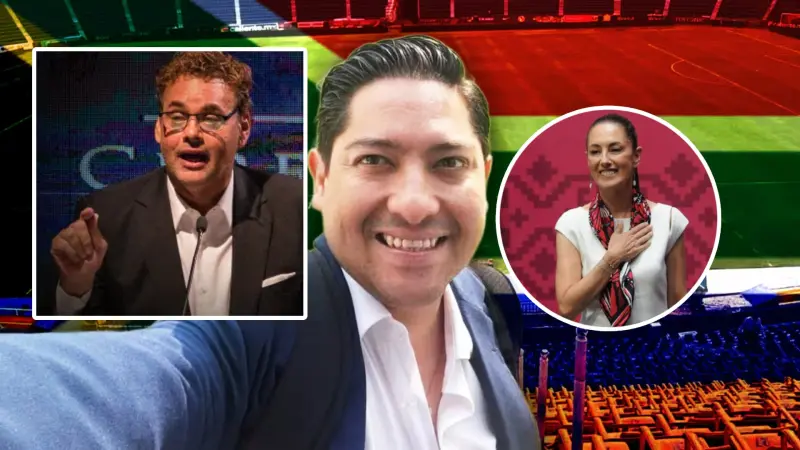 David Faitelson cargó contra Claudia Sheinbaum por caso del ‘Profe’ Ibañez, reportero de TUDN detenido en Sudáfrica