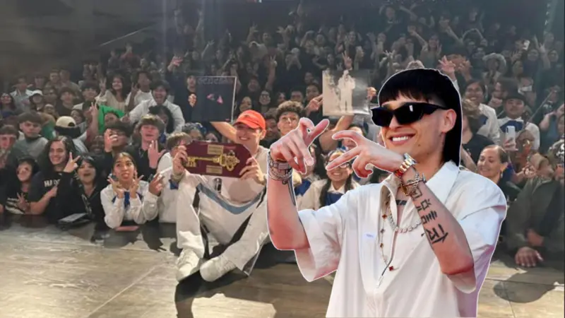 ¡Es oficial! San Antonio celebra el Día de Peso Pluma y le entregan la llave de la ciudad al cantante