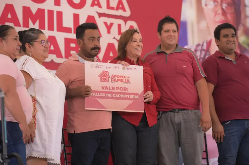 Transforma gobierno la vida de más de 7 mil familias: Rocío Nahle