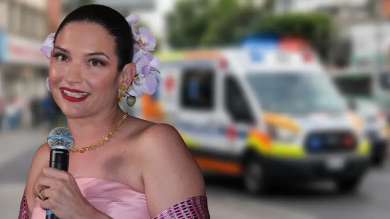 ‘Tiene un cuadro de prediabetes’: Revelan por qué Natalia Jiménez usó ambulancia para llegar a fiesta