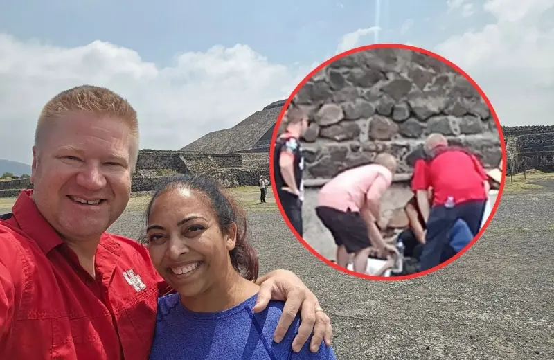 Un bombero y una doctora de Houston disfrutaban de sus vacaciones en las pirámides de Teotihuacán cuando un ataque armado los obligó a esconderse y luego a salvar vidas: “Nos recuerdan que el servicio no se detiene cuando termina el turno”