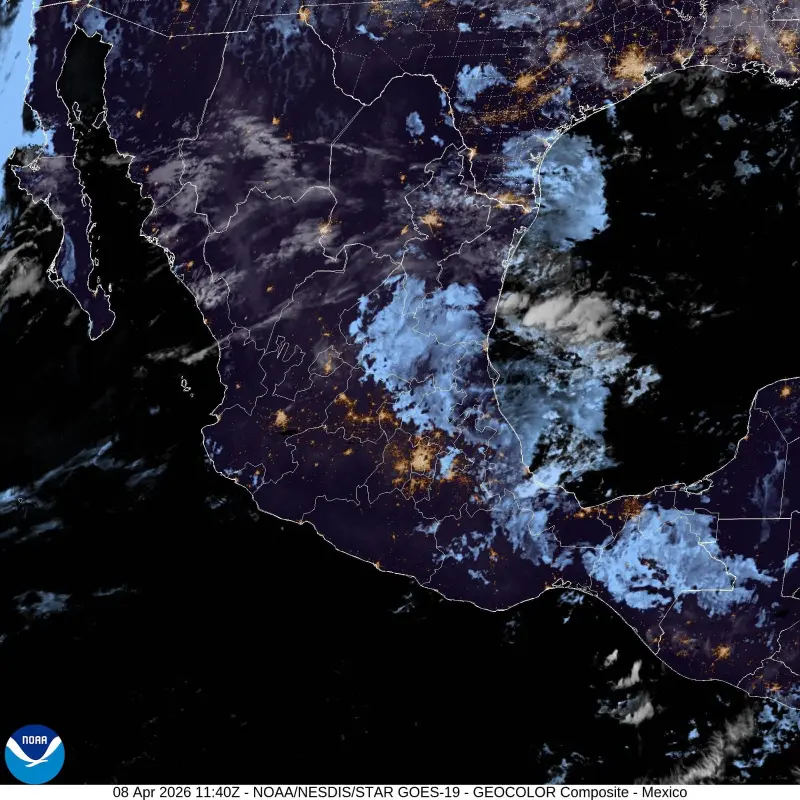 Incrementa la probabilidad de lluvias en Veracruz