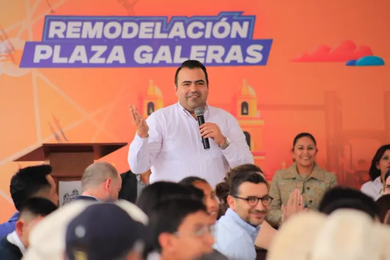 Rehabilitan la Plaza de Galeras en Colón con apoyo de Gobierno del Estado, Microsoft y Nación Verde