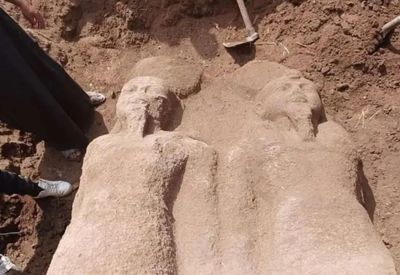 Más allá de Luxor: una estatua de Ramsés II revela el peso político del bajo Egipto