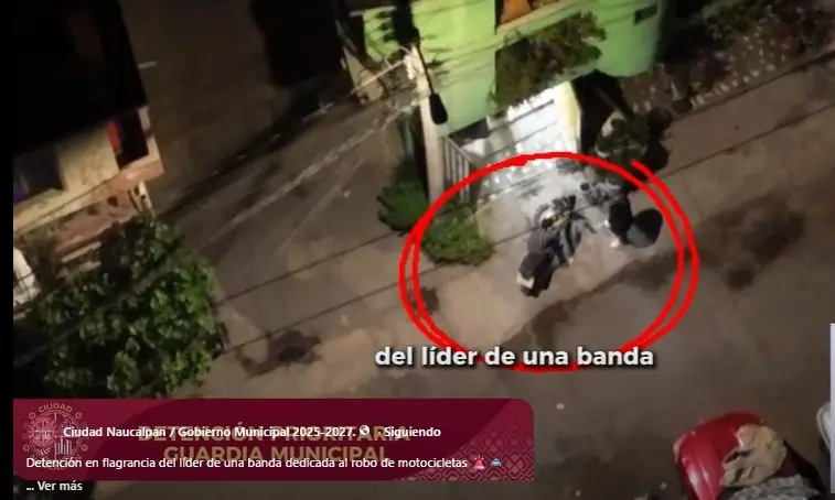 Cae líder prioritario en Naucalpan; desmantelan peligrosa banda criminal
