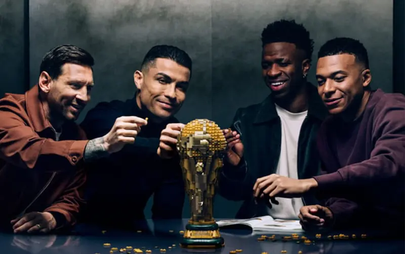'Arman' Messi, CR7, Mbappé y Vinicius juntos copa del mundo
