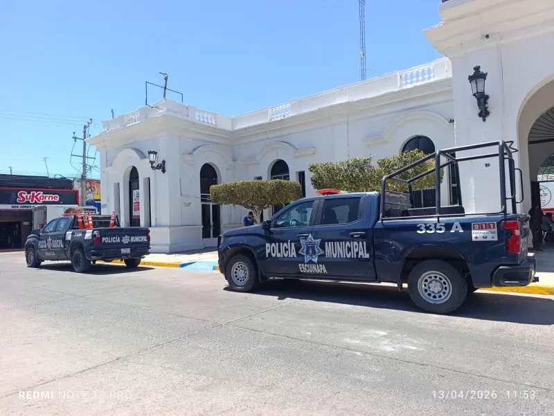 Policías municipales de Escuinapa suman seis días en paro y promesa estatal aún no ha llegado