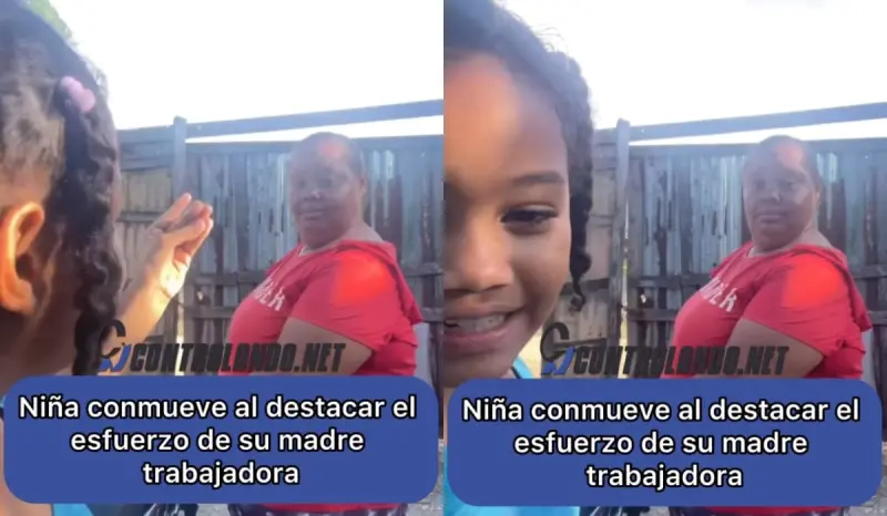 “Esa preciosura de mujer es mi madre”: niña conmueve en redes al presumir con ternura a su mamá en video