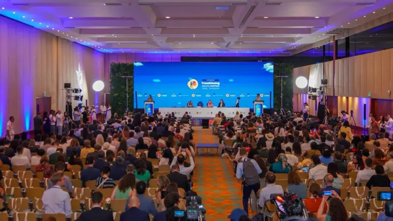 Advierte ONU falta de fondos para dejar combustibles fósiles en conferencia climática de Colombia