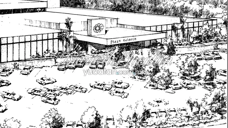 Hace menos de 50 años abrió en Mérida la primera plaza comercial del estado
