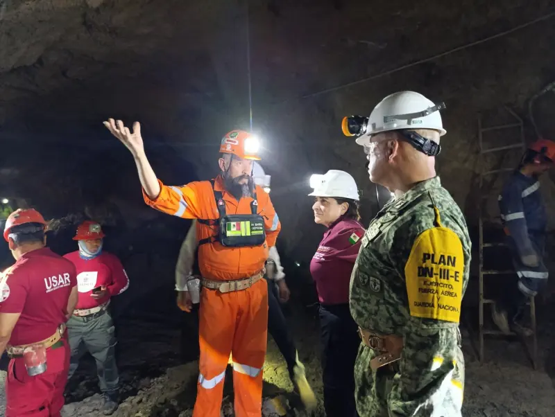 A 240 horas, persiste la esperanza de hallar con vida a minero guanajuatense y a sus dos compañeros en Sonora