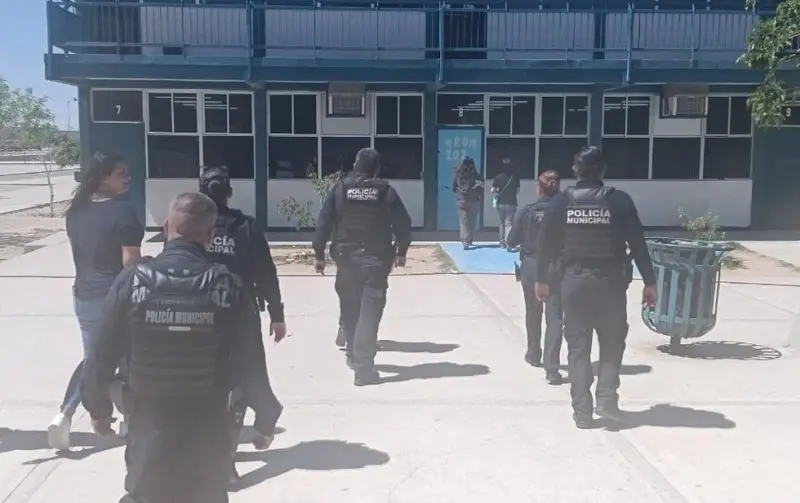 Refuerzan vigilancia en planteles educativos ante supuestas amenazas