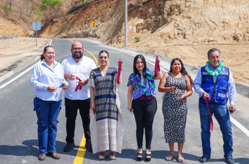 Inauguran pavimentación de segunda etapa del Camino Acapulco-El Veladero