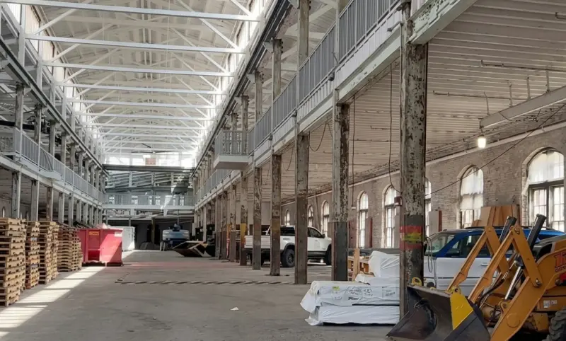 Avanza renovación histórica del complejo Roebling Wire Works en Trenton