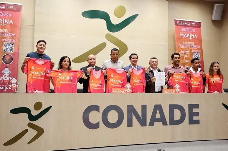 Presentan la edición 37 del Maratón de la Marina en Yucatán