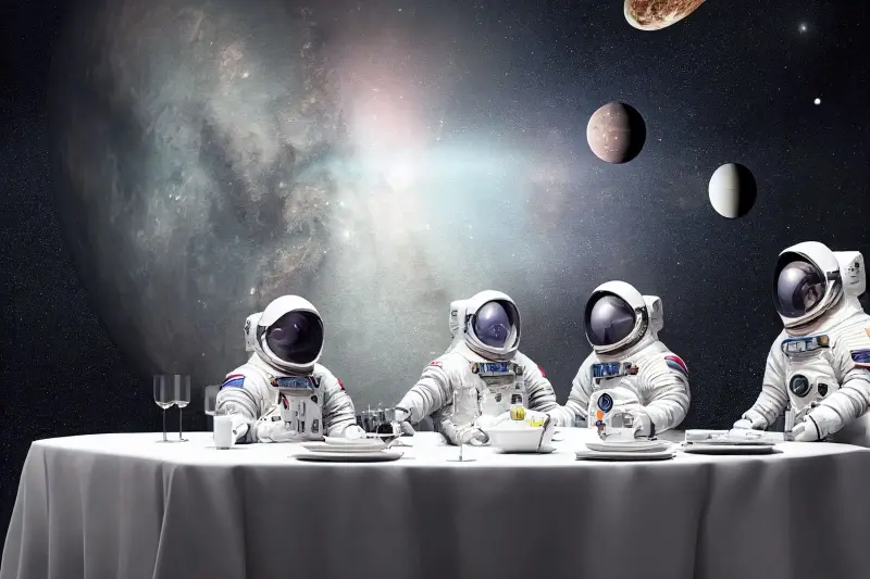 ¿Qué se come en el espacio?