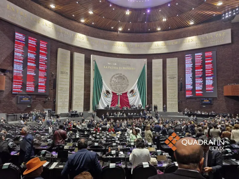 Aquí en el Congreso.