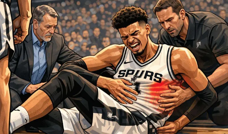 Wembanyama enciende las alarmas pese al triunfo de unos Spurs lanzados