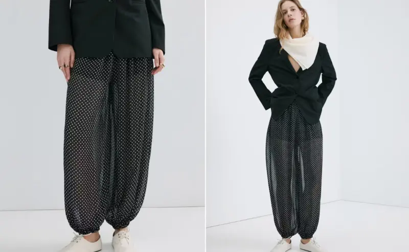 Lunares + corte bombacho: la combinación que arrasa esta temporada