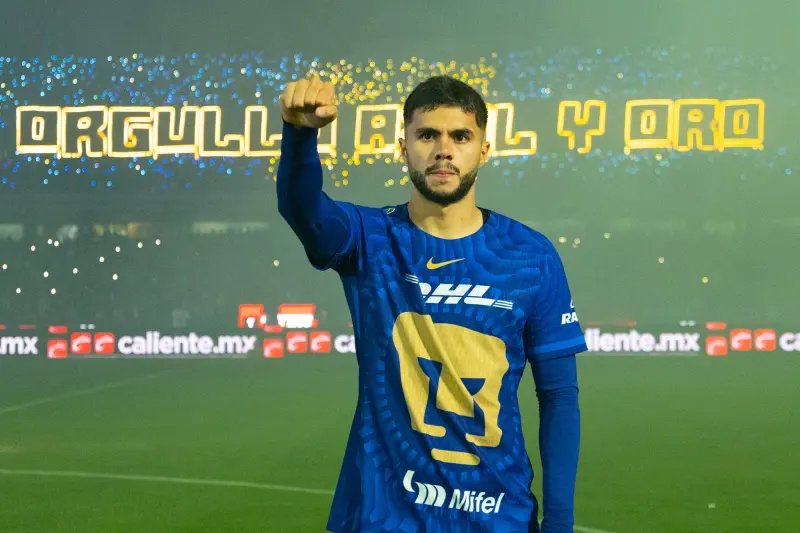 Pierde Pumas a Alan Medina para el resto del Clausura 2026