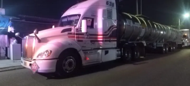 Recuperan tractocamión con reporte de robo en Oaxaca