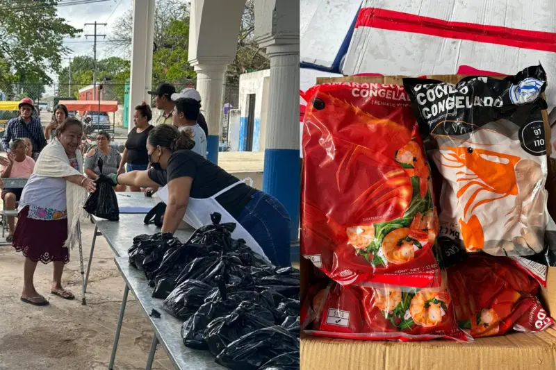 Ayuntamientos de Yucatán regalan pescado y camarón por Semana Santa