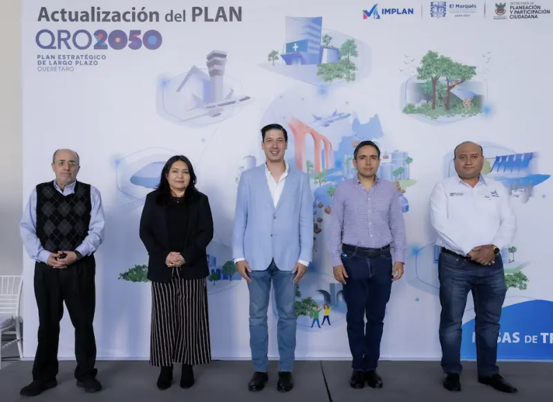 Encabeza El Marqués mesa de trabajo para actualización del Plan Querétaro 2050