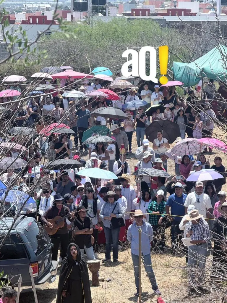 Más de 19 mil personas asistieron a viacrucis en Querétaro