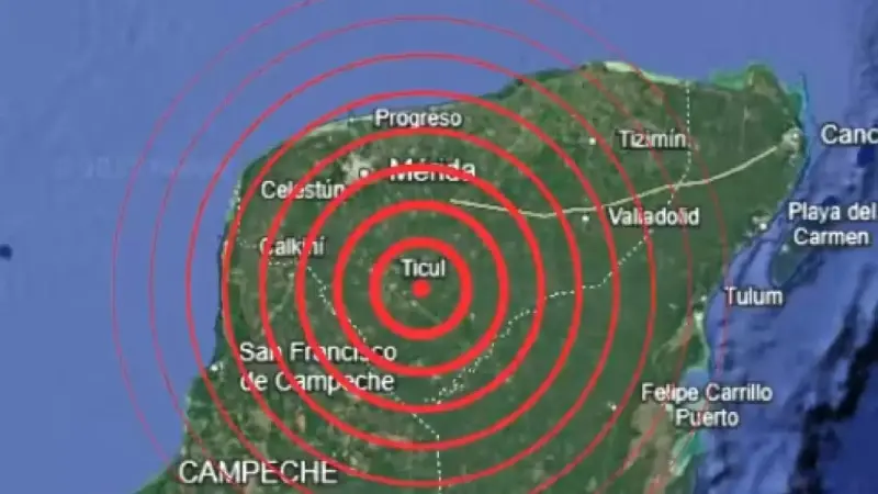 Sismos en Yucatán: reportan segundo movimiento telúrico, ahora en Tecoh